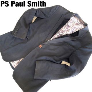 ポールスミス(Paul Smith)のポールスミス　テーラードジャケット　ブラック　L2　総柄　希少　レア　1B(テーラードジャケット)