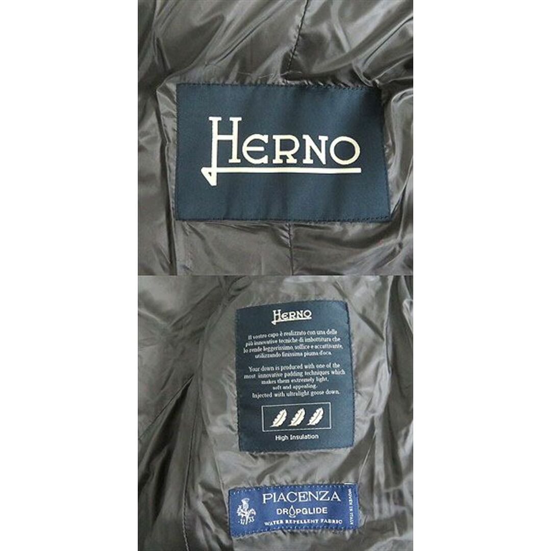 HERNO - 極美品□HERNO/ヘルノ PIACENZA社製生地 PI0439U シルク