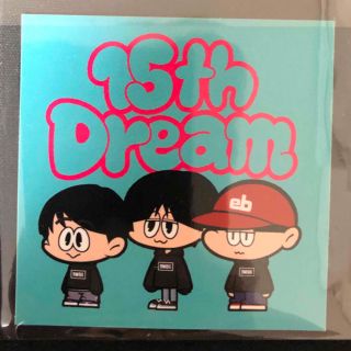 ザファースト(THE FIRST)の15thDream   ステッカー　edhiii boi  エディ　ルイ　タイキ(アイドルグッズ)