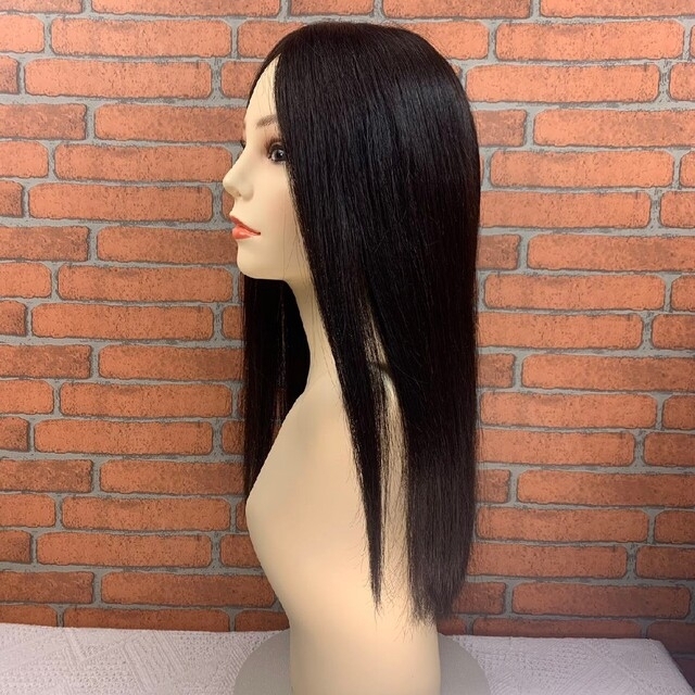 高級レミー人毛100% フルウィッグ ロング艶髪 最新3D+リアルスキン