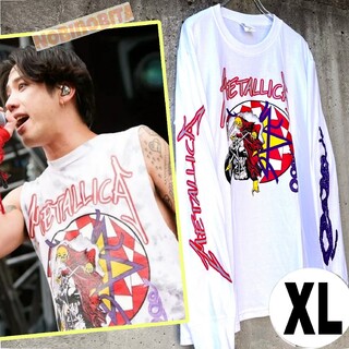 ワンオクロック(ONE OK ROCK)のXXL長袖T94 mettalica worldtour Tシャツ(Tシャツ/カットソー(七分/長袖))