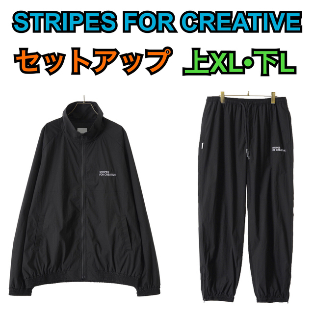 ジャケット/アウターSFC WINDBREAKER PANTS XL L ennoy エンノイ 黒