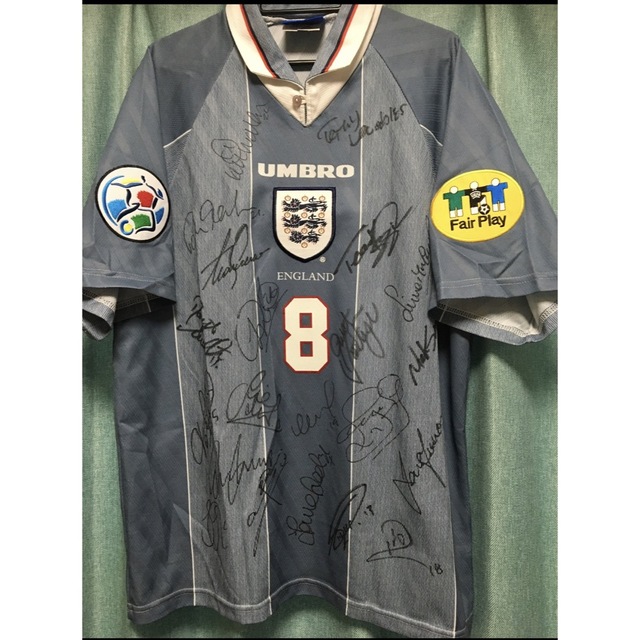 UMBRO - イングランド代表1996 EUROアウェイユニフォーム#8 UMBRO - イングランド代表1996 EUROアウェイユニフォーム#8
