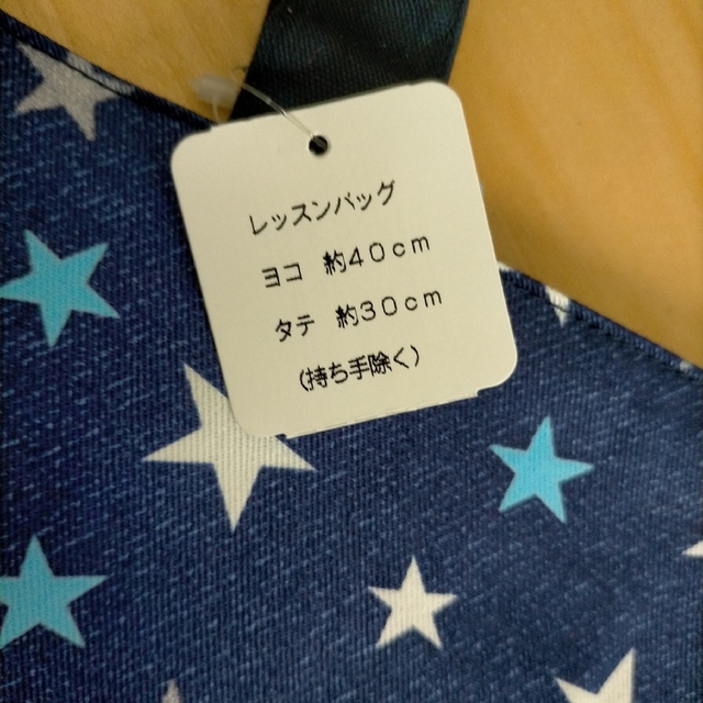 AEON(イオン)のA78  新品　手提げバッグ　手提げかばん　レッスンバッグ　手提げ袋 キッズ/ベビー/マタニティのこども用バッグ(レッスンバッグ)の商品写真