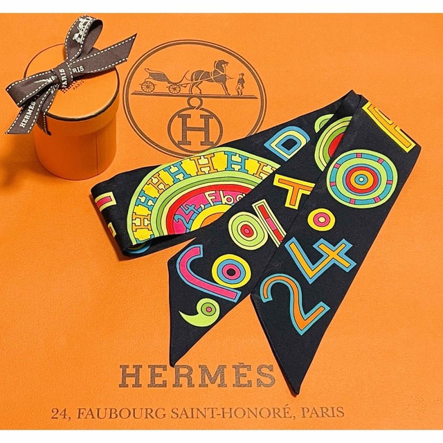 HERMES エルメス スカーフ ツイリー 24Fbg シルク100%-connectedremag.com