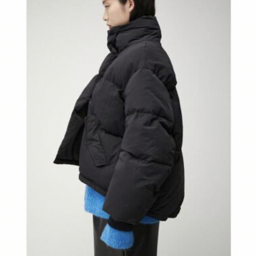 BIG COLLAR PADDED COATビッグカラーフーデッドコートAZUL 3