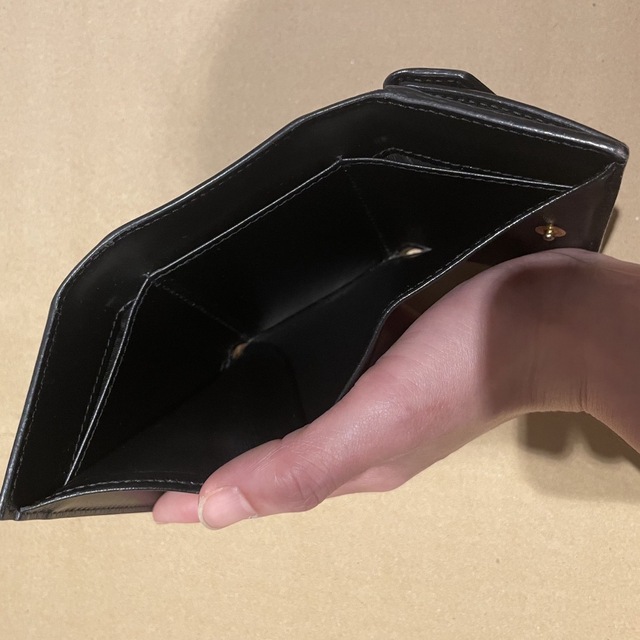 PRADA(プラダ)のPRADA プラダ 三つ折り コンパクト 財布 ウォレット ブラック レディースのファッション小物(財布)の商品写真