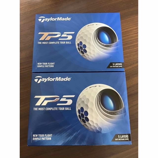 TaylorMade(テーラーメイド)のテーラーメイドTP5ボール（2ダース） スポーツ/アウトドアのゴルフ(その他)の商品写真
