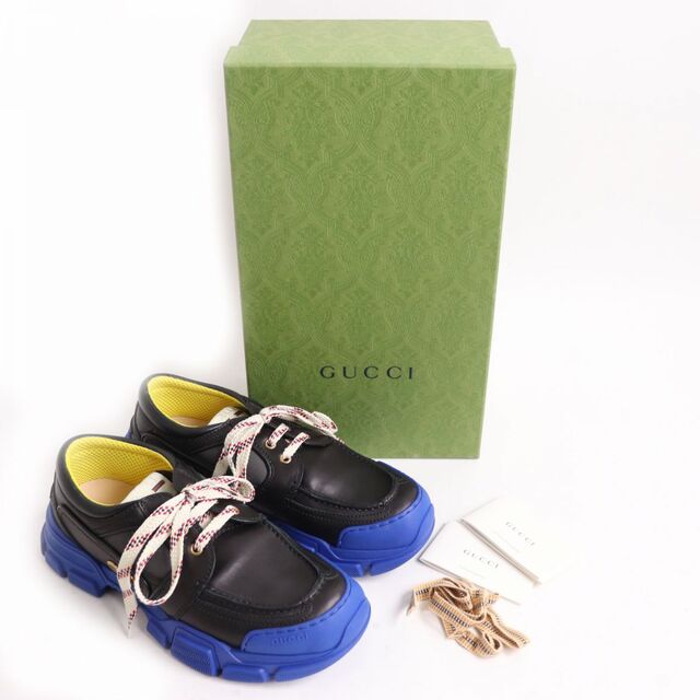 Gucci - 極美品◇GUCCI グッチ 576048 BOATREK レースアップ レザー