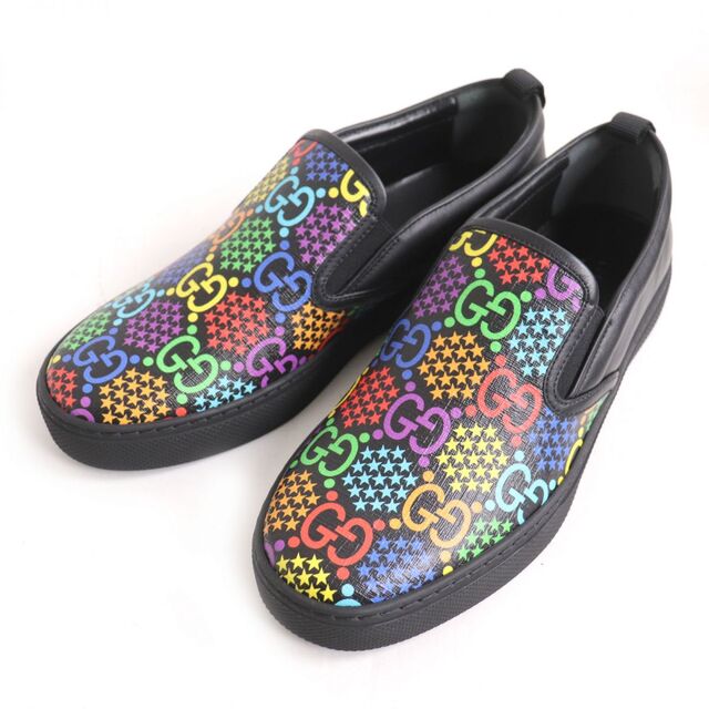 Gucci - 未使用品◇GUCCI グッチ 610080 GGサイケデリック レザー