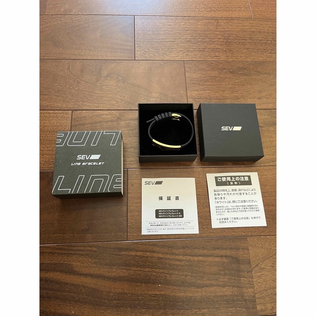 未使用品☆ セブ ラインブレスレット2G SEV LINE BRACELET2G-