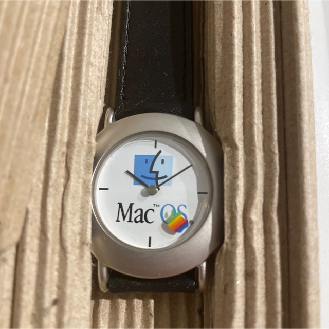Apple Mac OS 腕時計　watch レア　箱付き　ノベルティ　非売品