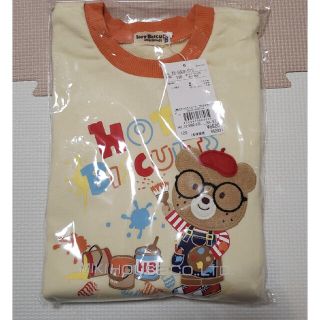 ホットビスケッツ(HOT BISCUITS)の【新品】ミキハウス　ホットビスケッツ　トレーナー120cm(Tシャツ/カットソー)