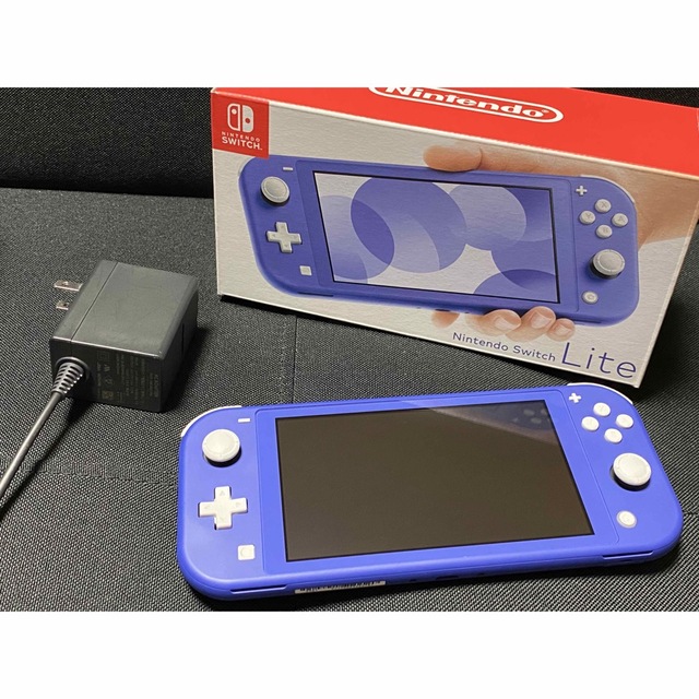 【最終値下げ】NINTENDO SWITCH LITE ブルー【箱あり】