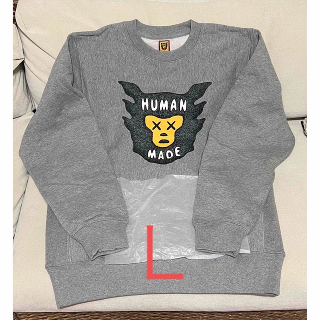 【新品】HUMAN MADE × KAWS スウェット L