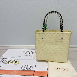 Marni - マルニマーケット カゴバッグ ねこ 猫 黄色 春 人気の通販 by