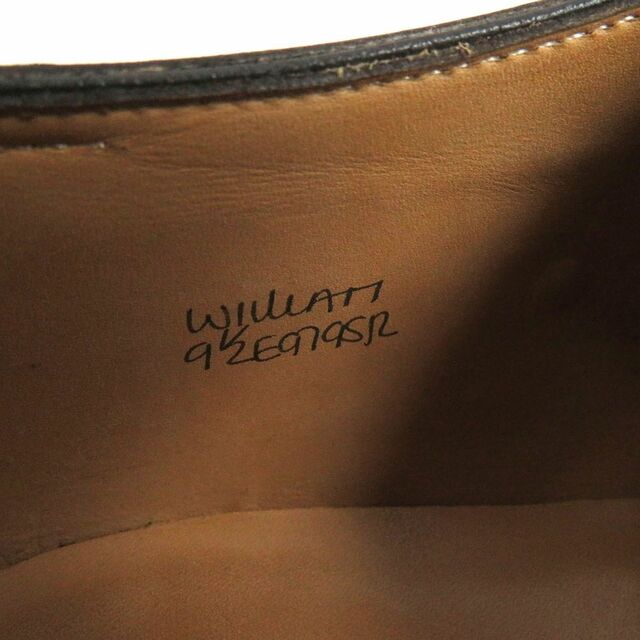 美品□ジョンロブ WILLIAM /ウィリアム 9795 ダブルモンクストラップ キャップトゥ レザーシューズ ブラウン 9 1/2E イングランド製 箱付