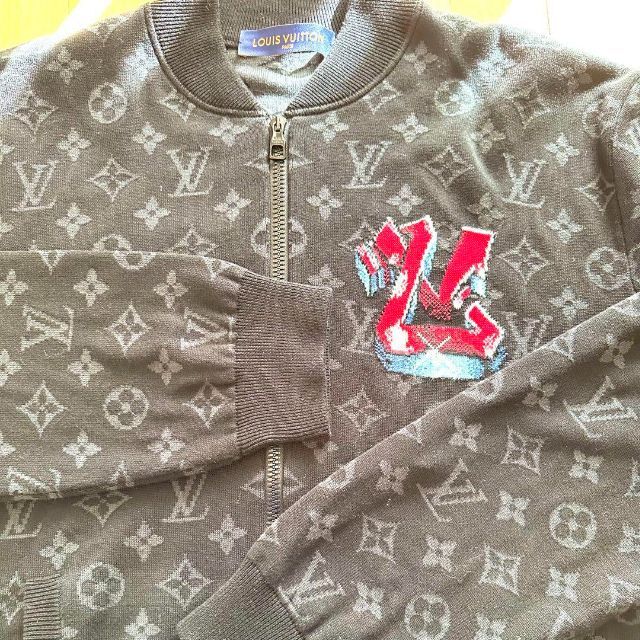 祝開店!大放出セール開催中 LOUIS ルイ•ヴィトン ジップアップ ニット