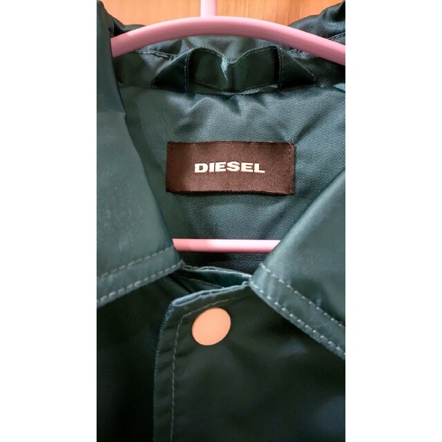 DIESEL(ディーゼル)のDIESELディーゼルビッグロゴナイロンブルゾン メンズのジャケット/アウター(ナイロンジャケット)の商品写真