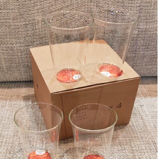 KINTO ICETEA GLASS 4pcs キントーアイスティーグラス4個(グラス/カップ)