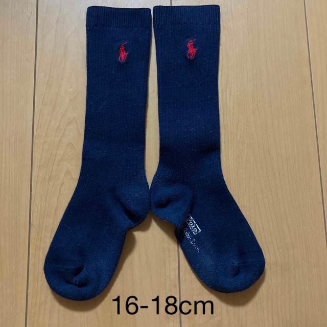 Ralph Lauren(ラルフローレン)のラルフローレン　靴下　キッズ　入園　卒園 16-18cm キッズ/ベビー/マタニティのこども用ファッション小物(靴下/タイツ)の商品写真