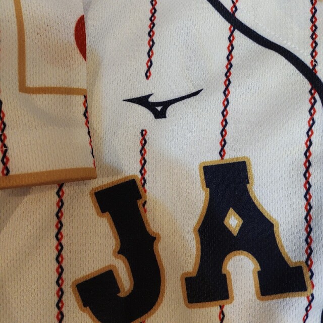 大谷翔平WBCユニフォームプリントホーム JF ジュニアフリーサイズ 大谷翔平WBCユニフォームプリントホーム JF ジュニアフリーサイズ