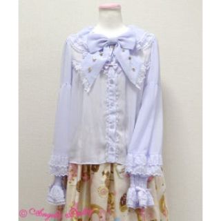 アンジェリックプリティー(Angelic Pretty)のangelic pretty milky crossブラウス　ラベンダー(シャツ/ブラウス(長袖/七分))