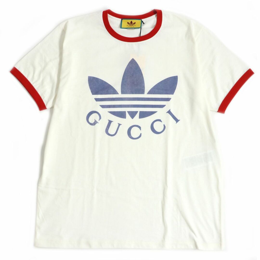 Gucci - 未使用品□22SS グッチ×アディダス 702612 トレフォイル/ロゴ