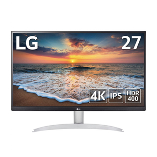 LG モニター ディスプレイ 27UP650-W 27インチ/4K/IPS非光沢