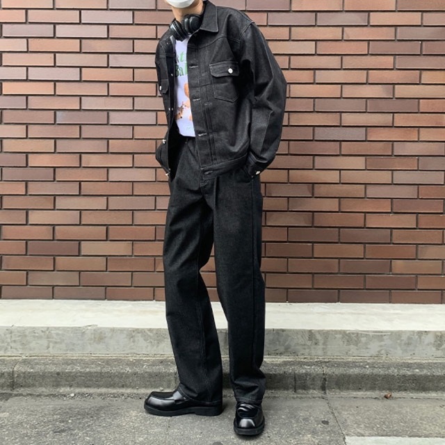 nugu liberte non fade steady denim pants - デニム/ジーンズ