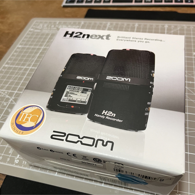 ZOOM ハンディーレコーダー H2n