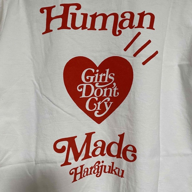 HUMAN MADE(ヒューマンメイド)のhuman made×girls don't cry Tシャツ XL 原宿限定 メンズのトップス(Tシャツ/カットソー(半袖/袖なし))の商品写真