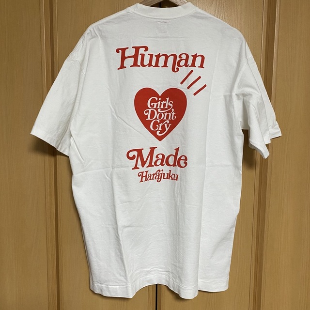 HUMAN MADE(ヒューマンメイド)のhuman made×girls don't cry Tシャツ XL 原宿限定 メンズのトップス(Tシャツ/カットソー(半袖/袖なし))の商品写真