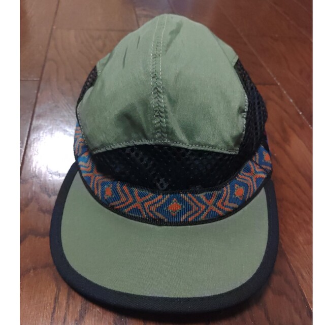 KAVU(カブー)のKAVU キャップ　ナイロン　メッシュ　Ｌ　カーキ メンズの帽子(キャップ)の商品写真