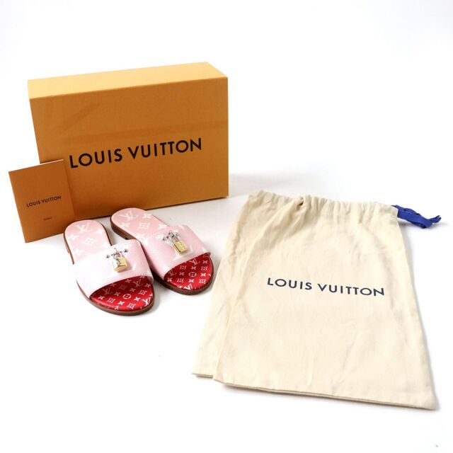 LOUIS VUITTON - 美品◎LV ルイヴィトン ロックイット ライン ミュール