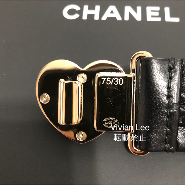 Chanel シャネル ハート ベルト 22K