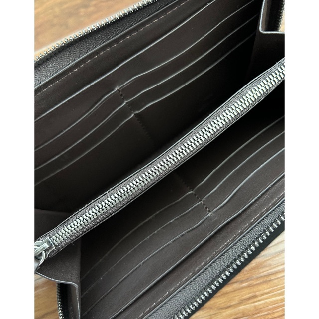 極美品　ベルルッティ　カリグラフィ　イタウバ　ロングジップウォレット　長財布_4