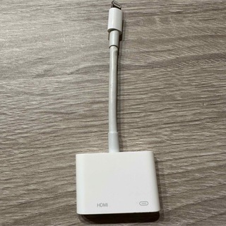 アップル(Apple)の【さき様専用】Apple Lightning - Digital AVアダプタ(映像用ケーブル)