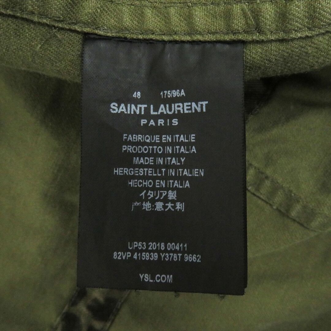 Saint Laurent - 美品□19SS サンローランパリ 415939 USED加工