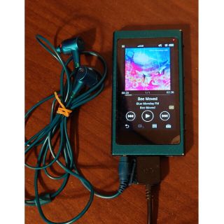 ソニー(SONY)のwalkman A35 ノイズキャンセリングイヤホン付(ポータブルプレーヤー)