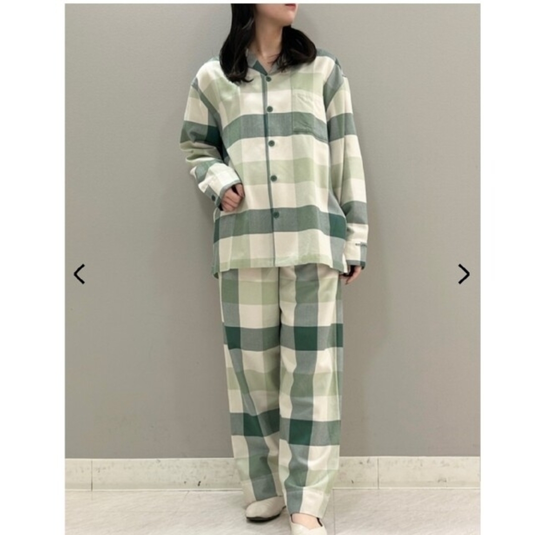 完売品☆ネルチェック柄シャツ&パンツ　セット