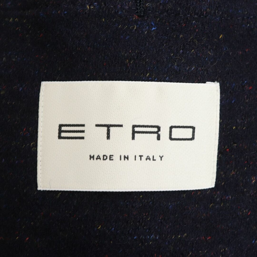 ETRO   極美品◇ETRO エトロ リネン混 ミックス ツイード チェスター