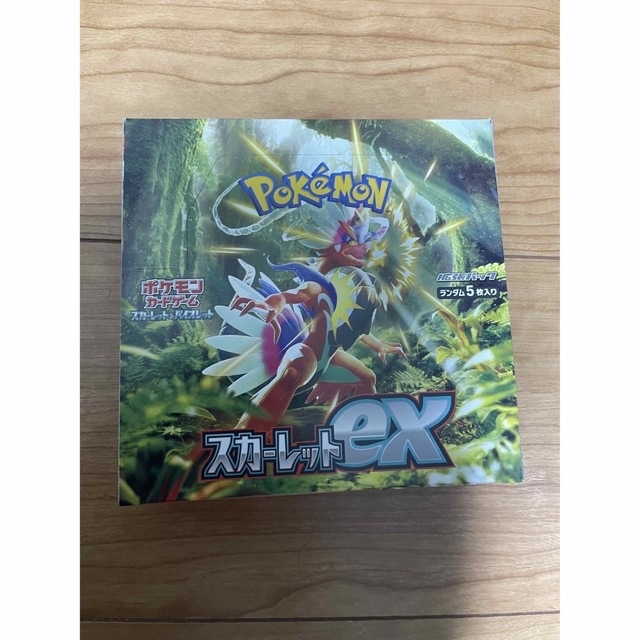 ポケモンスカーレットex  1box新品未開封シュリンク無し