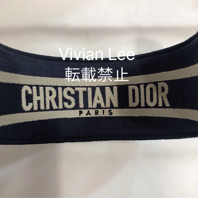 Dior ディオール カチューシャ オブリーク総柄 ヘッドバンド 4