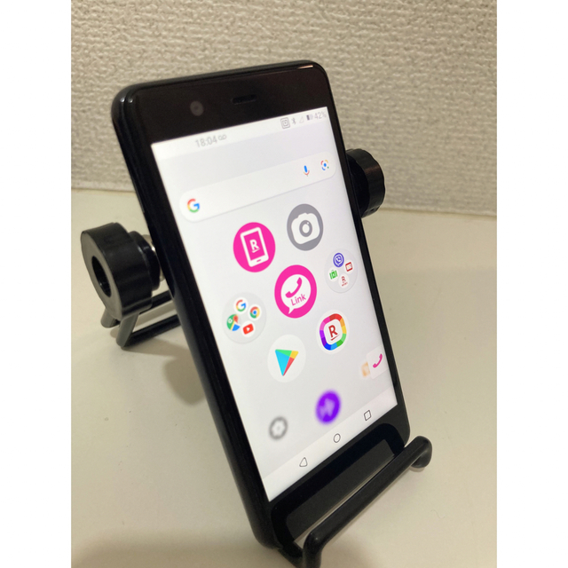 Rakuten(ラクテン)の【良品】Rakuten mini C330 ナイトブラック スマホ/家電/カメラのスマートフォン/携帯電話(スマートフォン本体)の商品写真