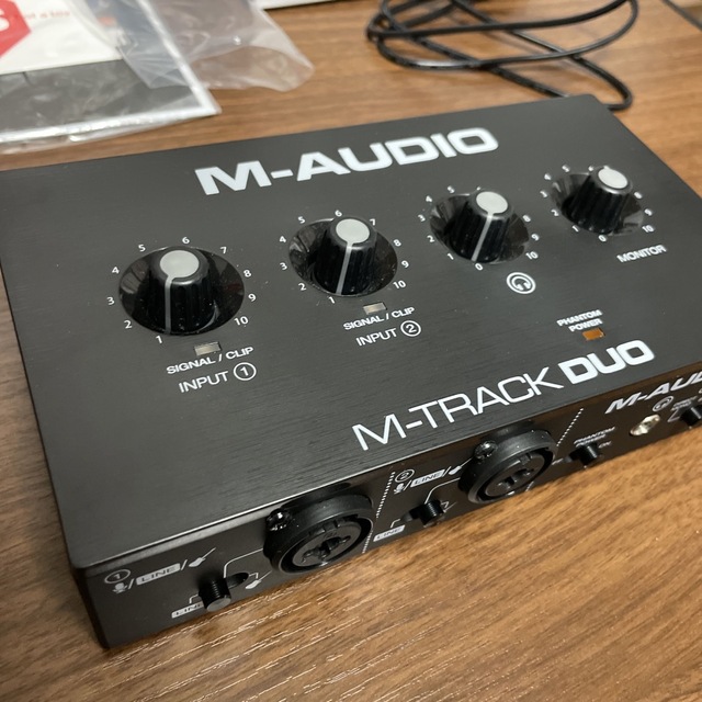 M-Audio USB オーディオインターフェース M-Track Duo 1