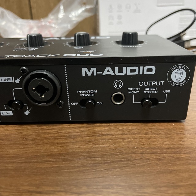 M-Audio USB オーディオインターフェース M-Track Duo 3