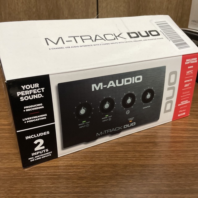 M-Audio USB オーディオインターフェース M-Track Duo