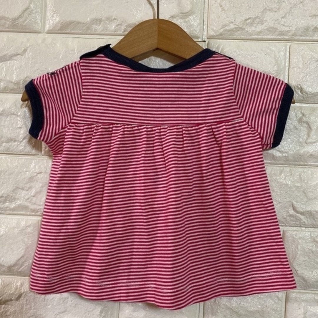 PETIT BATEAU(プチバトー)の【新品】　プチバトー　トップス キッズ/ベビー/マタニティのベビー服(~85cm)(Ｔシャツ)の商品写真