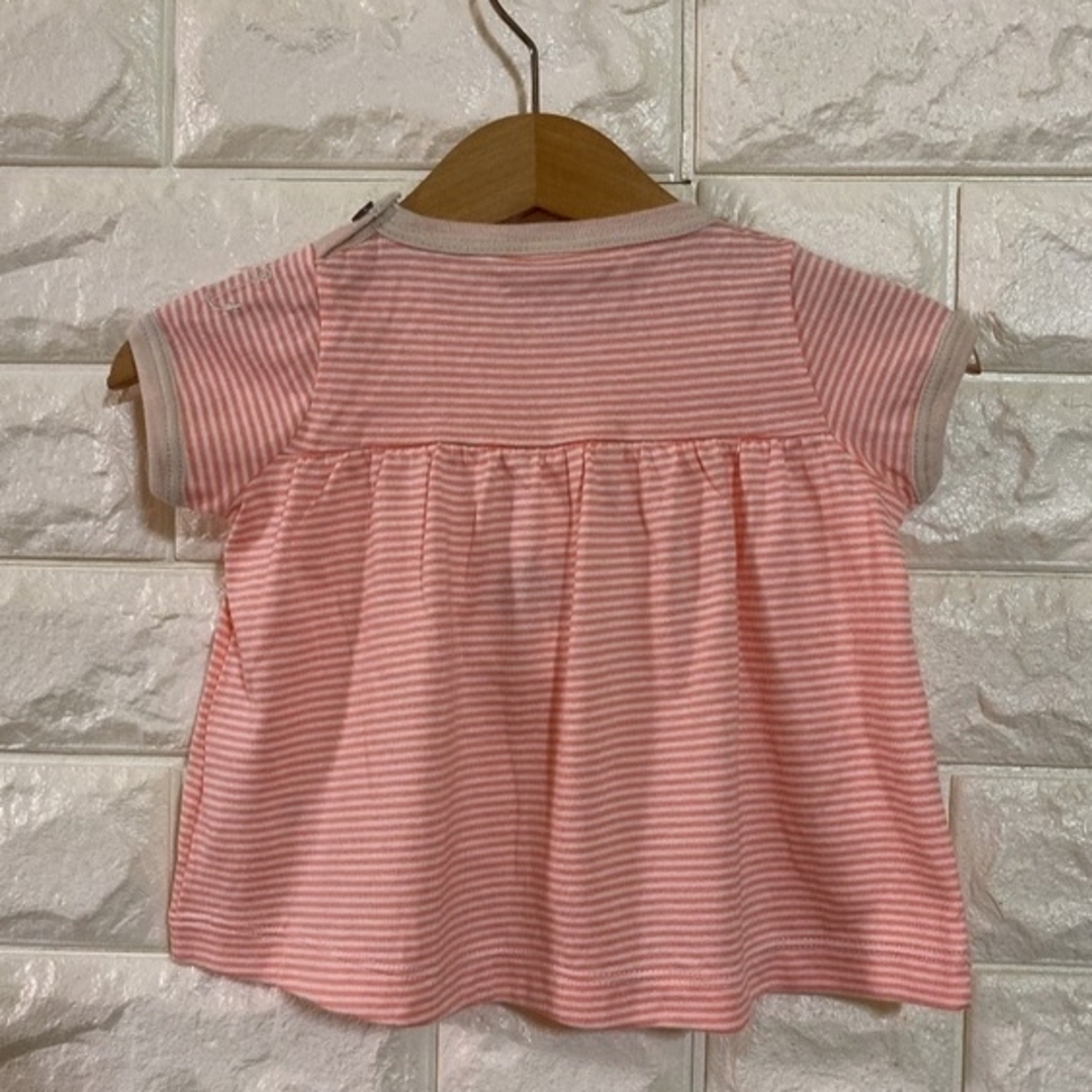 PETIT BATEAU(プチバトー)の【新品】　プチバトー　Tシャツ トップス キッズ/ベビー/マタニティのベビー服(~85cm)(Ｔシャツ)の商品写真